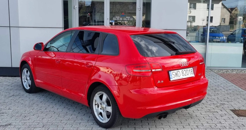 Audi A3 cena 24900 przebieg: 189500, rok produkcji 2008 z Hajnówka małe 56